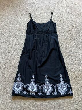 LOFT Petite Black Dress with White Price Tag